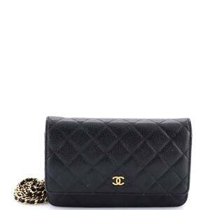 Chanel Wallet On Chain Quilted Caviar #206046C34B